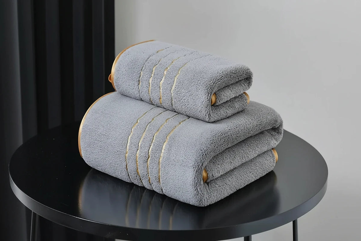 Lush Luxe Bath Towel Set