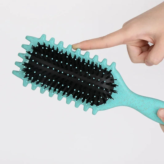 Curly Hair Definition Styler Soft Bristle Brush