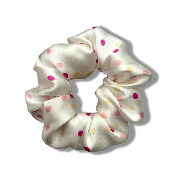 100% Pure Mulberry Silk Large Scrunchies