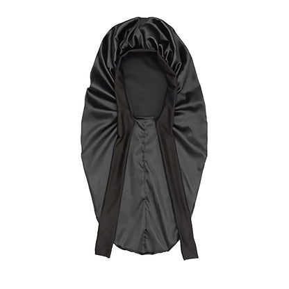 Luxury Long Silk Tie Sleep Cap
