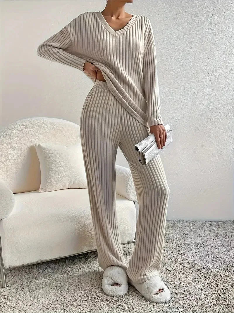 Luxe Ribbed Knit Set