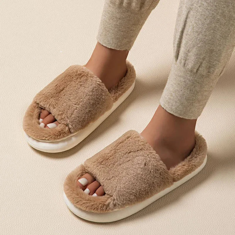 Ultra Soft Cloud Cotton Plush Slippers