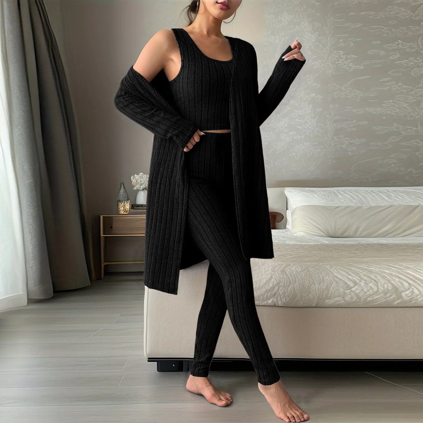 Fall Winter 3 Piece Loungewear