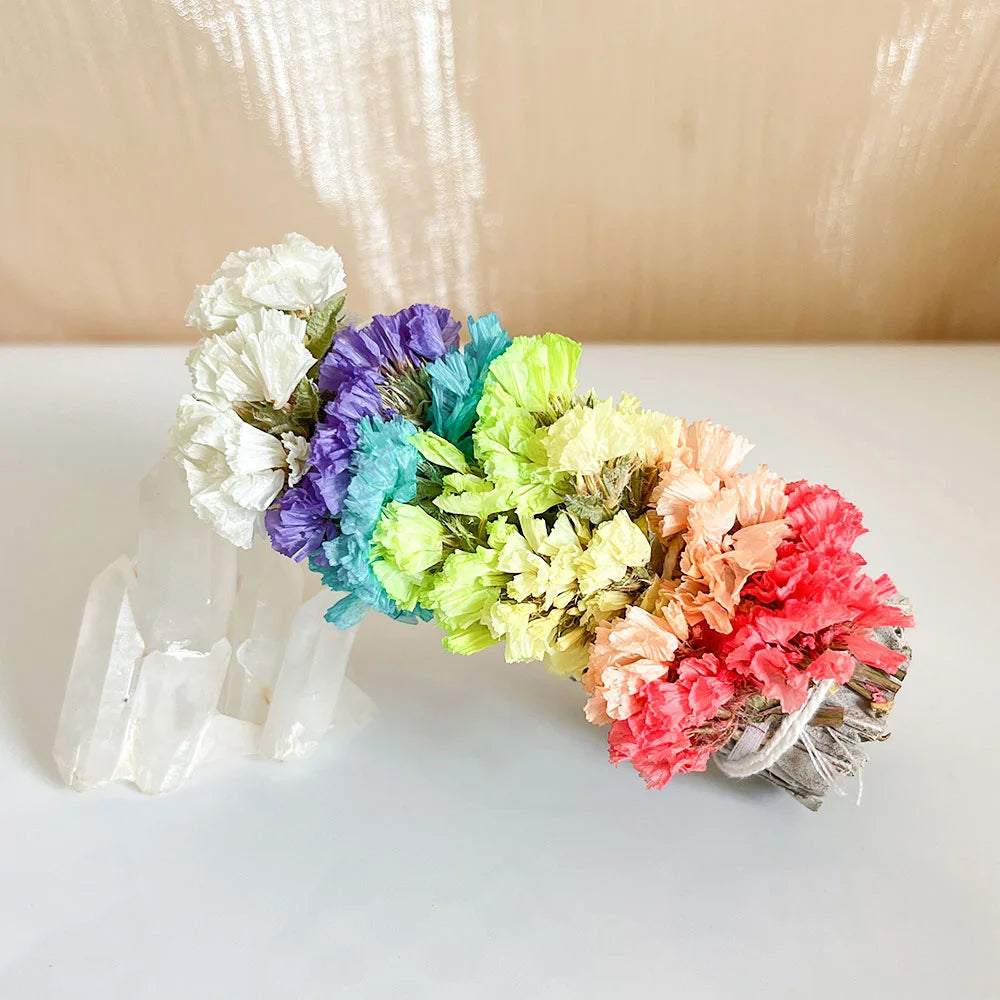 Lychee Life Orange Flakes Flowers Incense Stick Sage