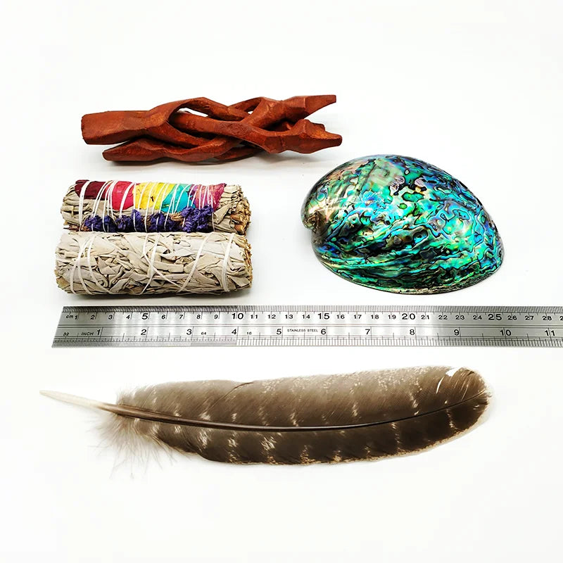 Home Cleansing & Smudging Kit with White Sage