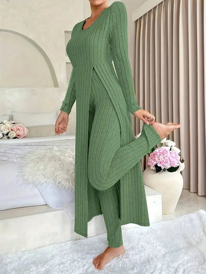 Lush Ease Knit Lounge Set