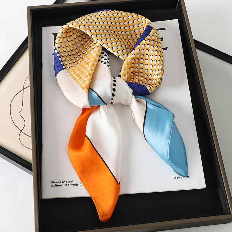 Silk Hair & Head Scarf