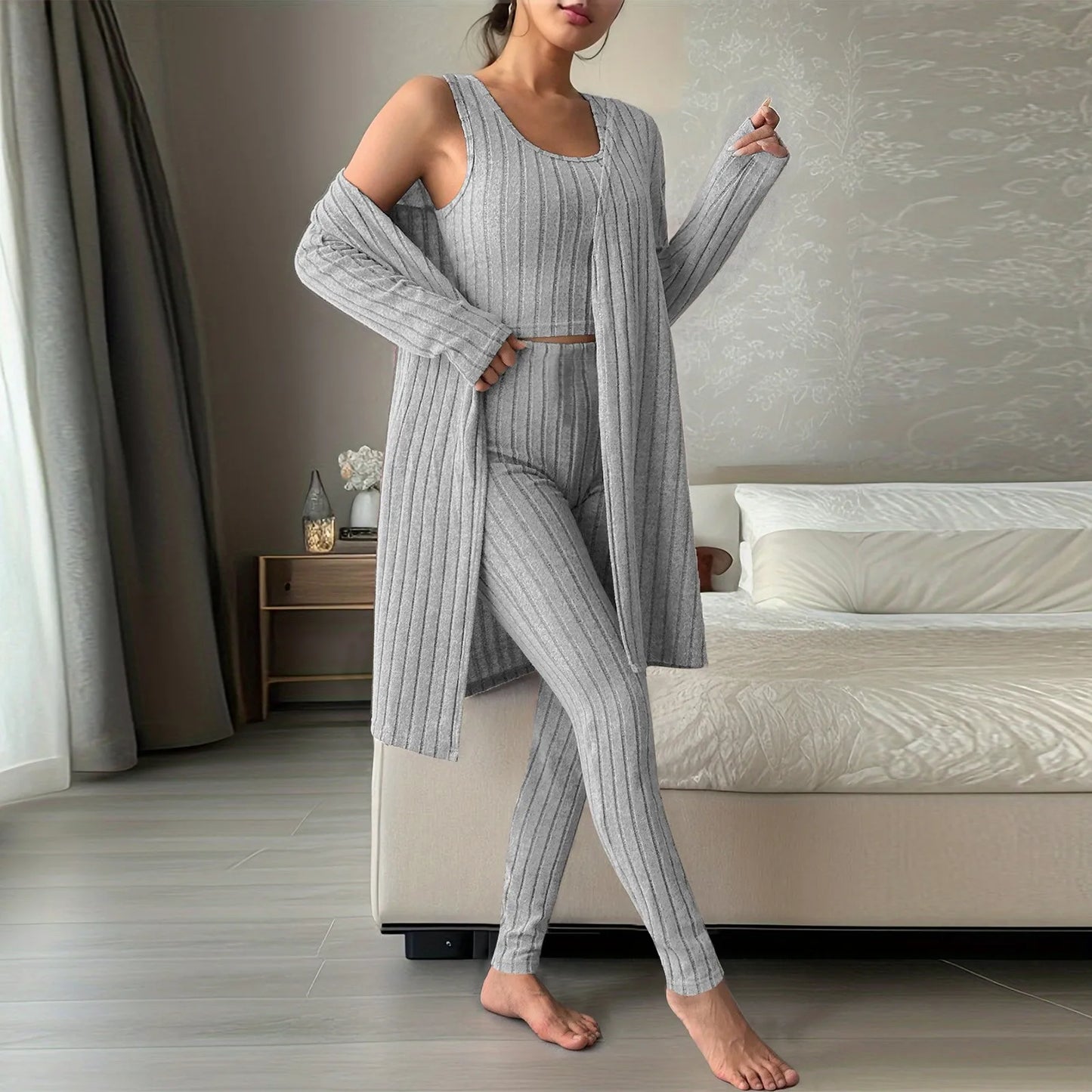 Fall Winter 3 Piece Loungewear