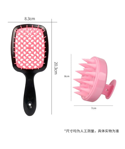 Detangler Brush & Scalp Massage Set