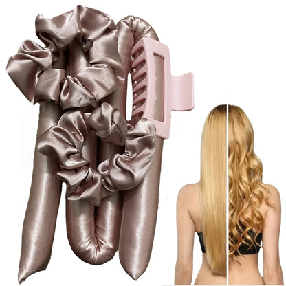 Satin Sleep Heatless Curls