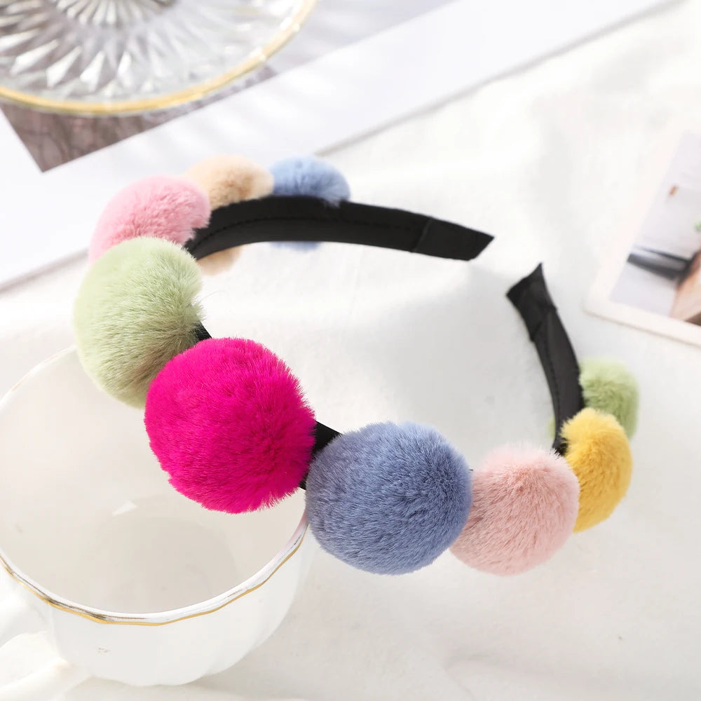 Plush Bubble Headband