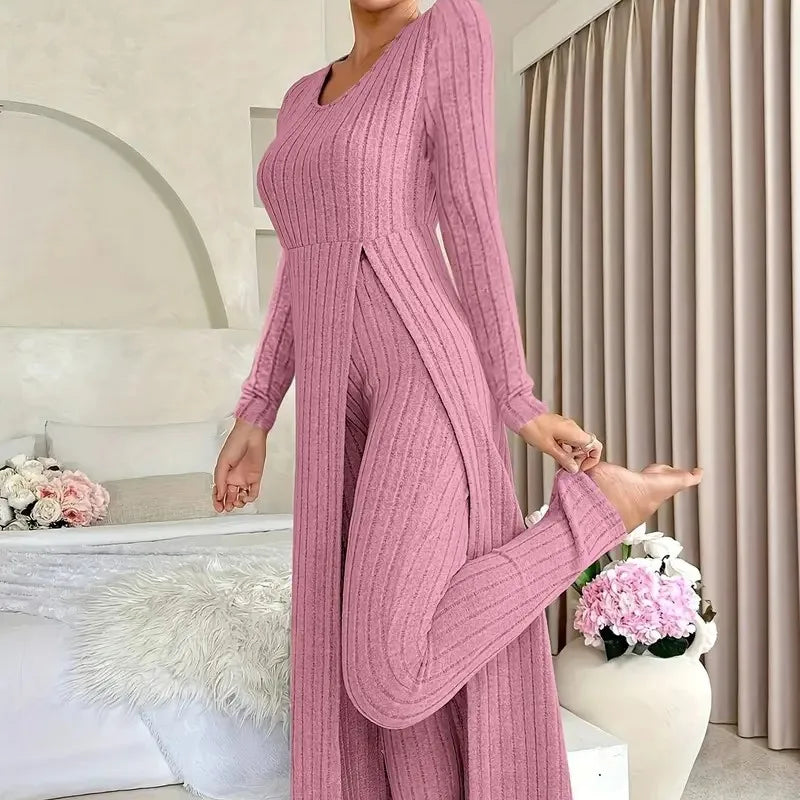 Lush Ease Knit Lounge Set