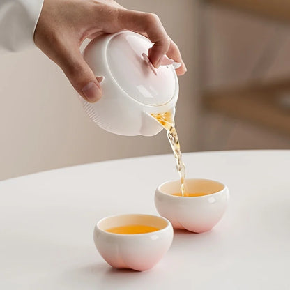 Butterfly tea set