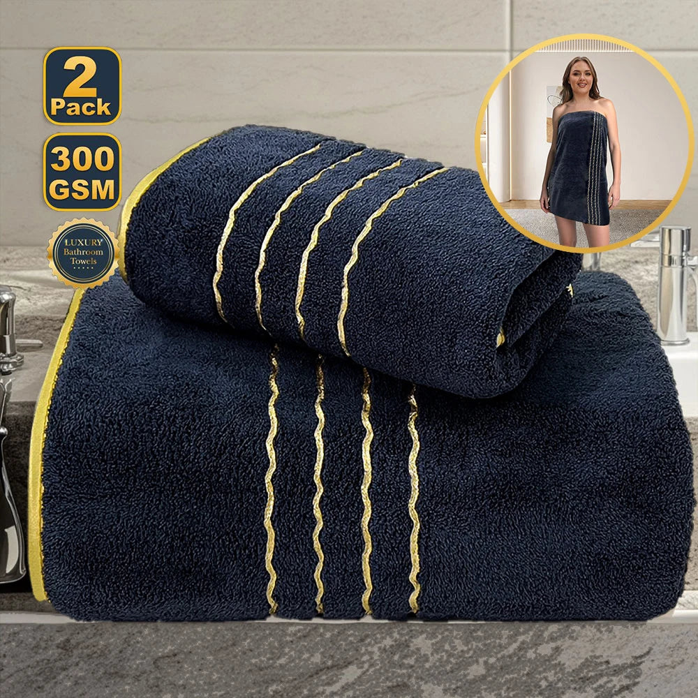 Lush Luxe Bath Towel Set