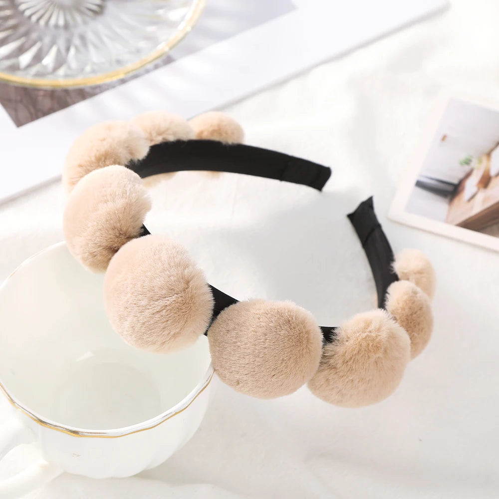 Plush Bubble Headband