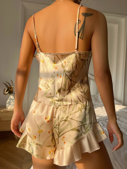 Elegant Floral Loungewear set