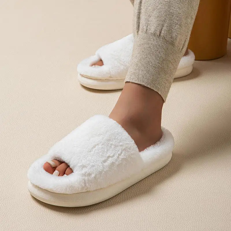 Ultra Soft Cloud Cotton Plush Slippers