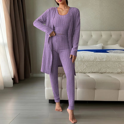 Fall Winter 3 Piece Loungewear