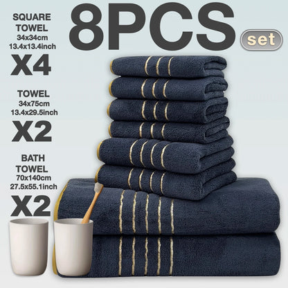 Lush Luxe Bath Towel Set