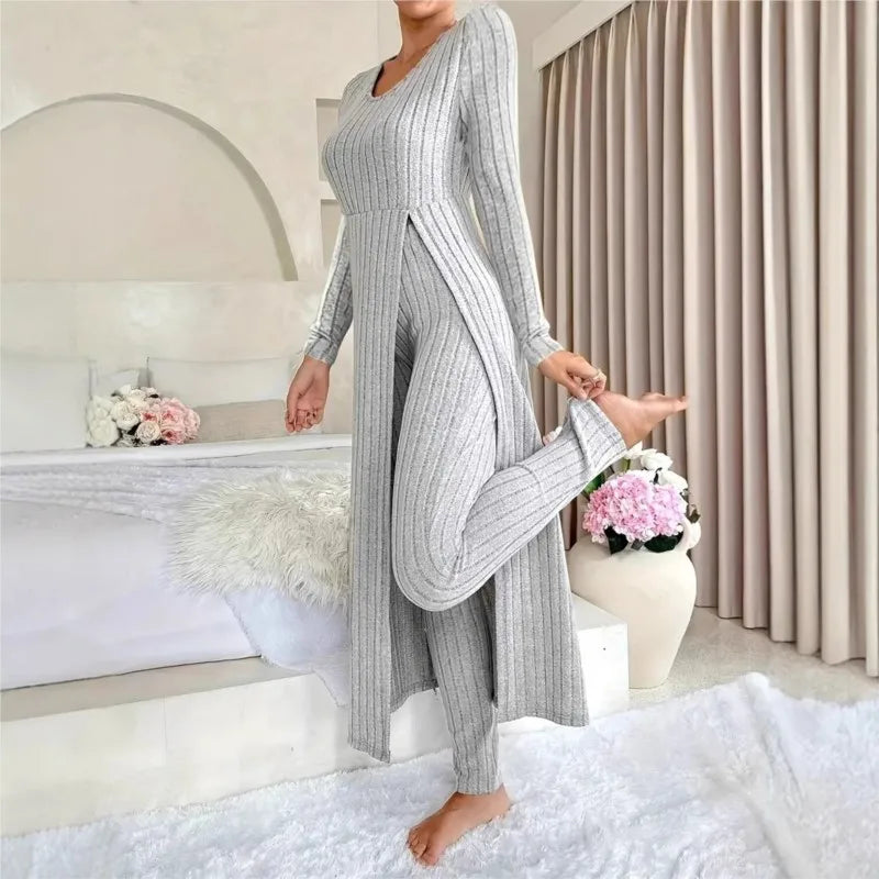 Lush Ease Knit Lounge Set