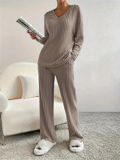 Luxe Ribbed Knit Set