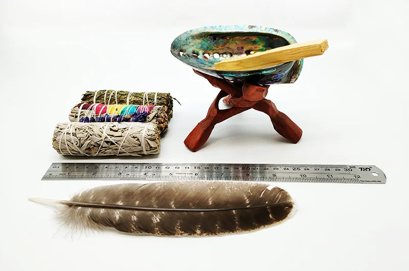 Home Cleansing & Smudging Kit with White Sage