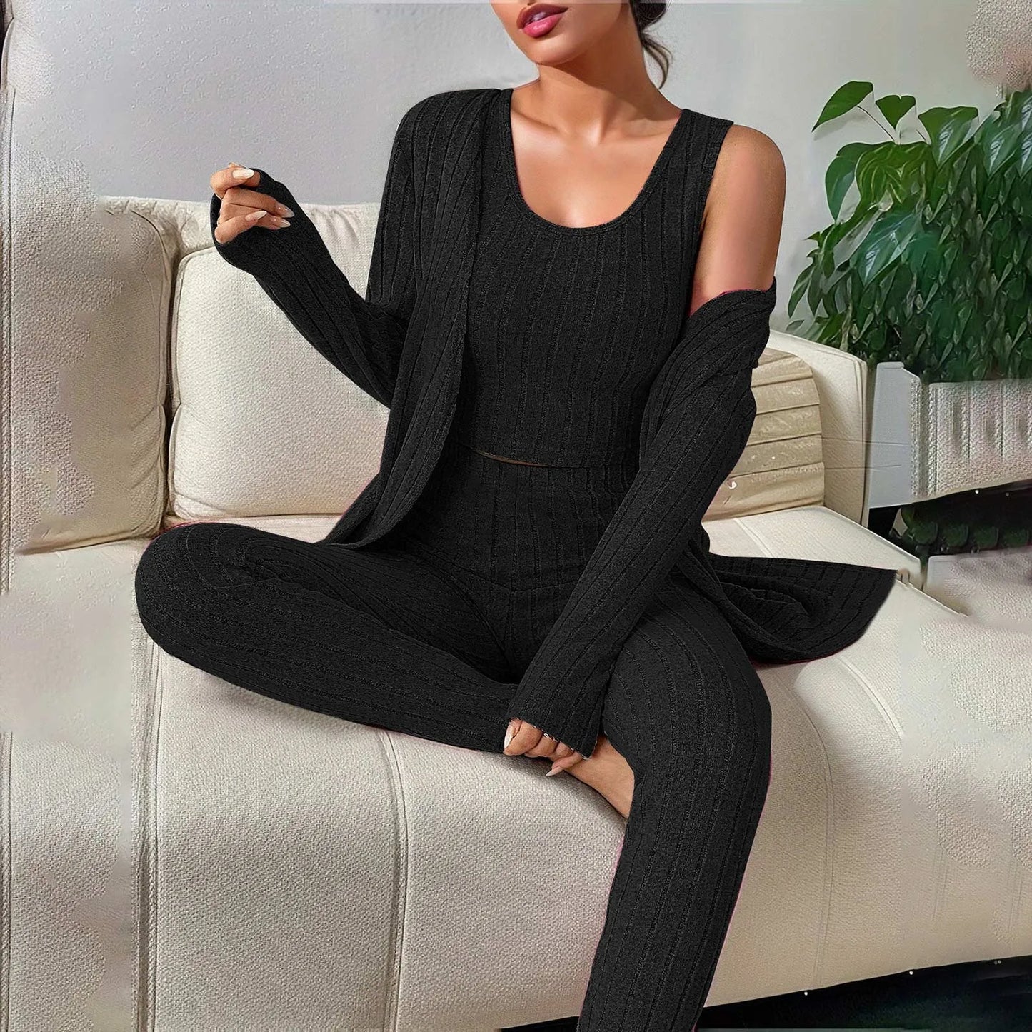 Fall Winter 3 Piece Loungewear