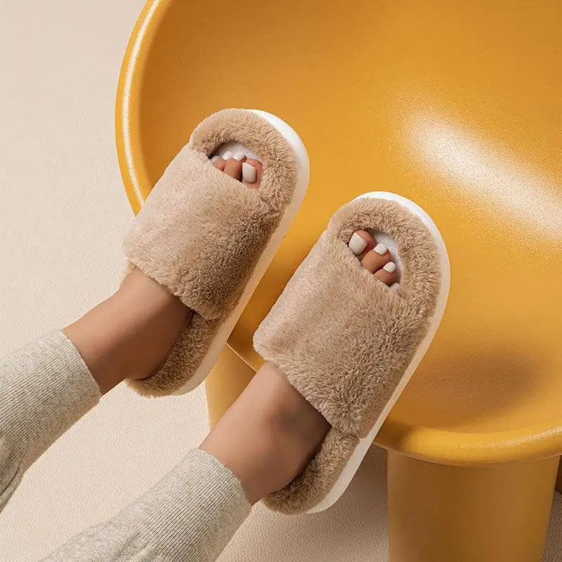 Ultra Soft Cloud Cotton Plush Slippers