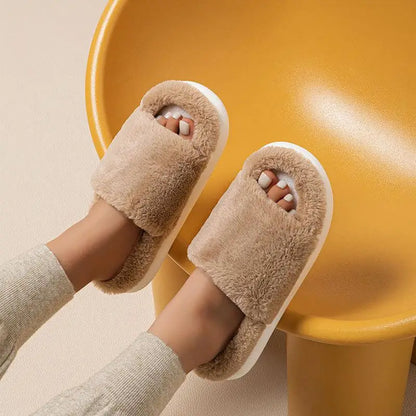 Ultra Soft Cloud Cotton Plush Slippers