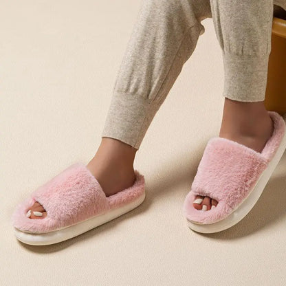 Ultra Soft Cloud Cotton Plush Slippers