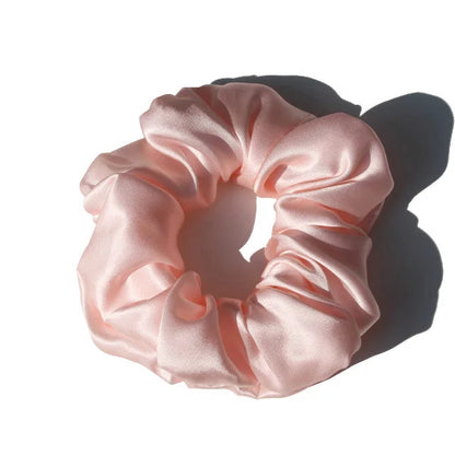 100% Pure Mulberry Silk Large Scrunchies