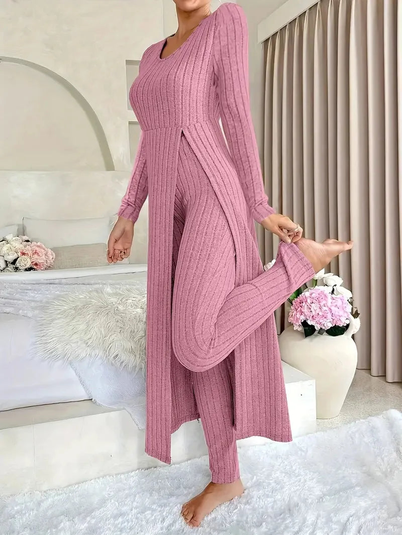 Lush Ease Knit Lounge Set