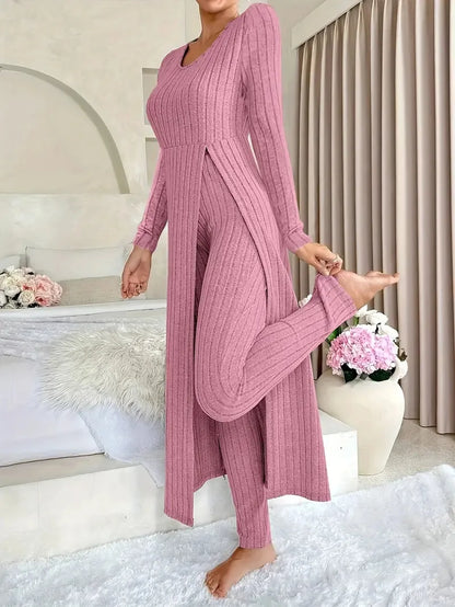 Lush Ease Knit Lounge Set