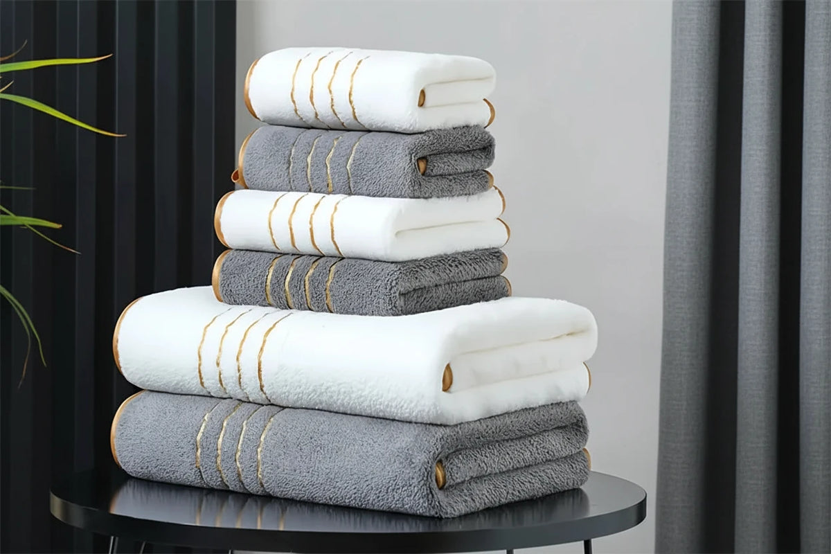 Lush Luxe Bath Towel Set