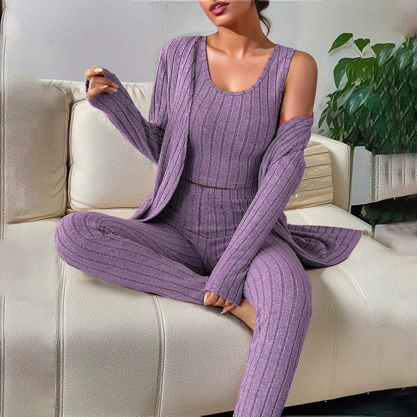 Fall Winter 3 Piece Loungewear