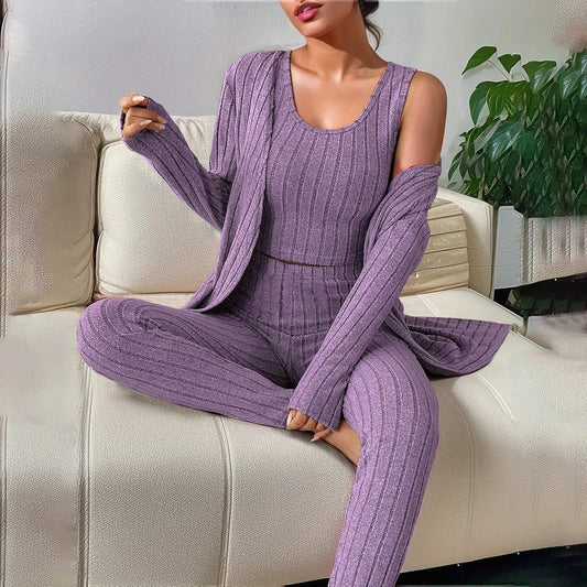 Fall Winter 3 Piece Loungewear