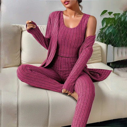 Fall Winter 3 Piece Loungewear