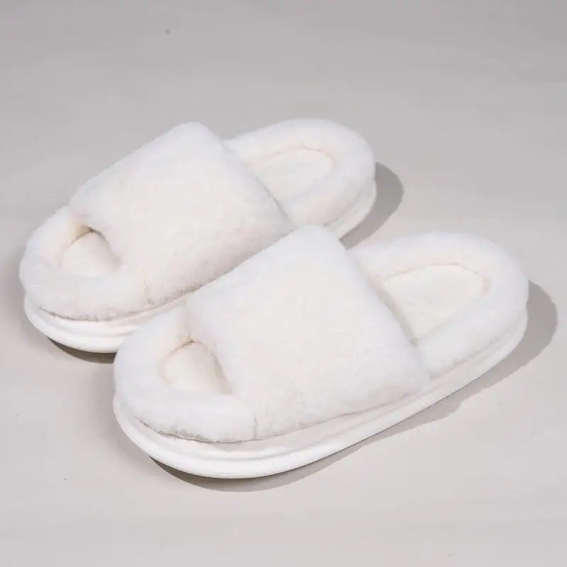 Ultra Soft Cloud Cotton Plush Slippers