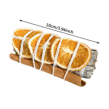 Lychee Life Orange Flakes Flowers Incense Stick Sage