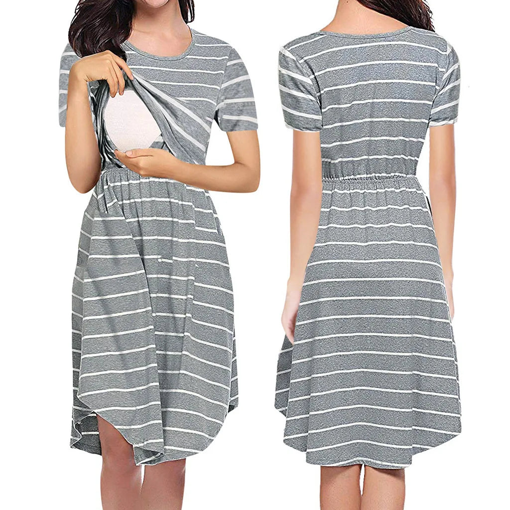 Lush Bloom Flow Nursing Gown