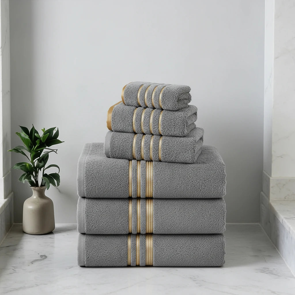 Lush Luxe Bath Towel Set
