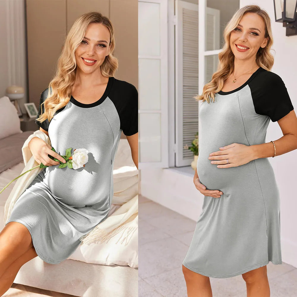 Lush Bloom Nursing Gown