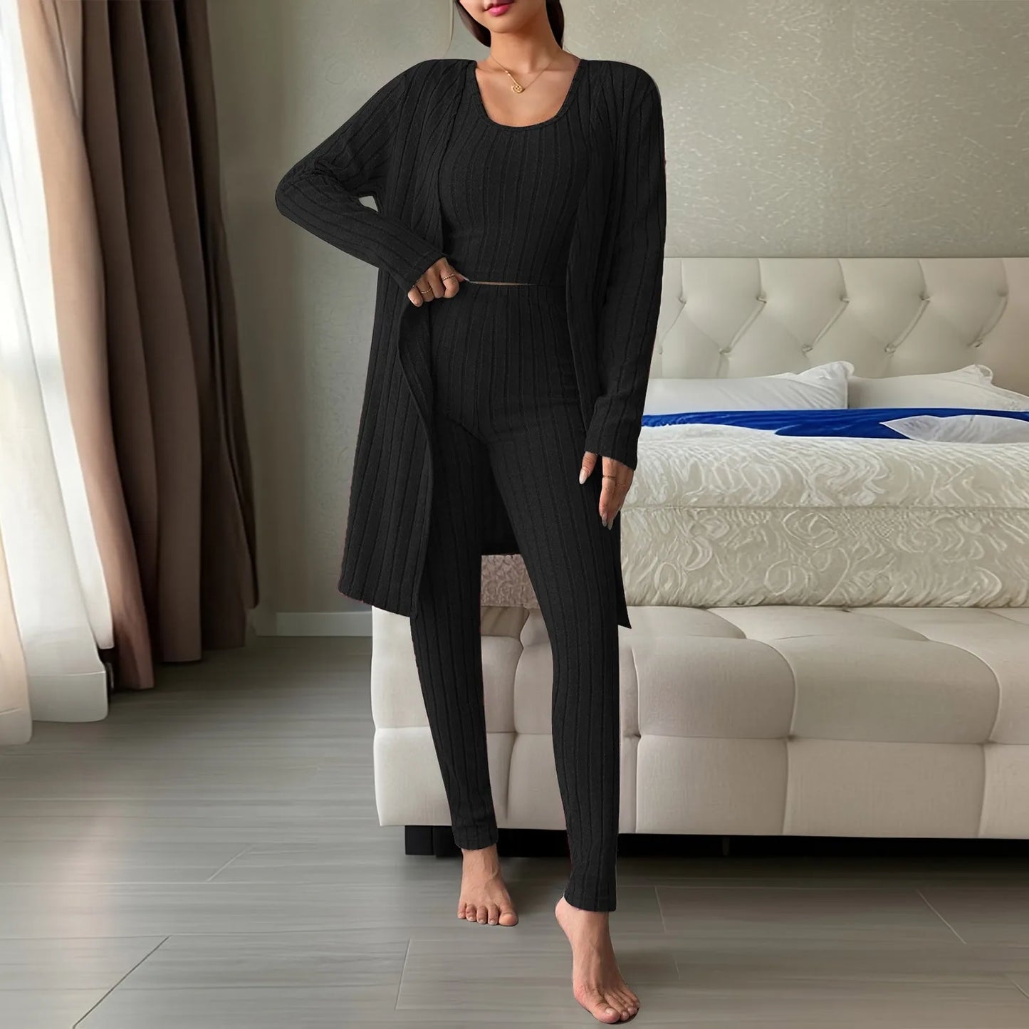 Fall Winter 3 Piece Loungewear