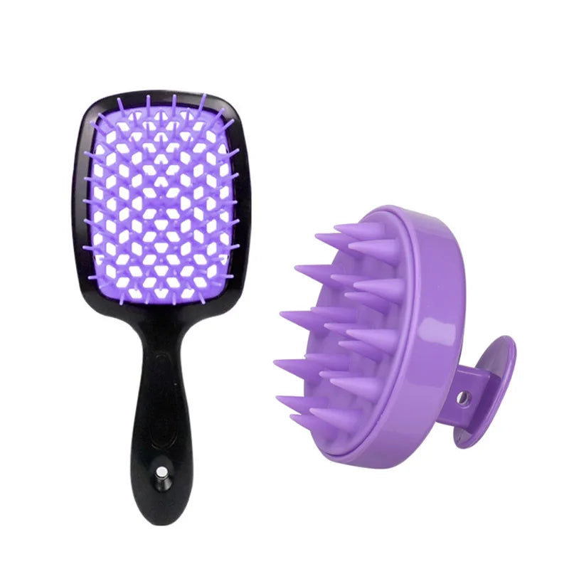 Detangler Brush & Scalp Massage Set