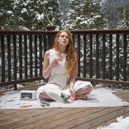 Home Cleansing & Smudging Kit with White Sage