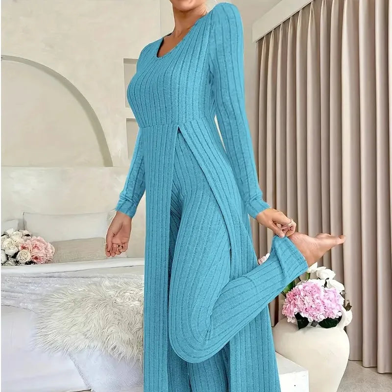 Lush Ease Knit Lounge Set