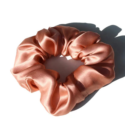 100% Pure Mulberry Silk Large Scrunchies