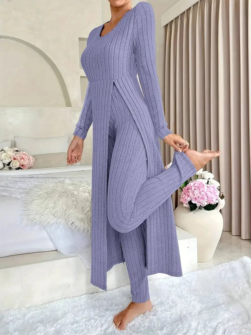 Lush Ease Knit Lounge Set