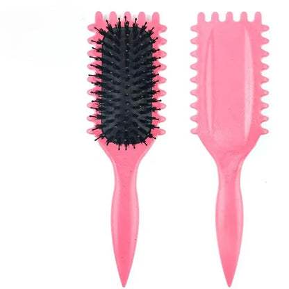 Curly Hair Definition Styler Soft Bristle Brush