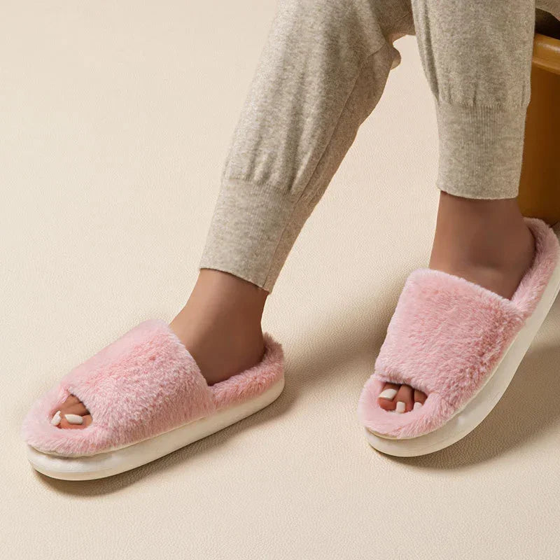 Ultra Soft Cloud Cotton Plush Slippers